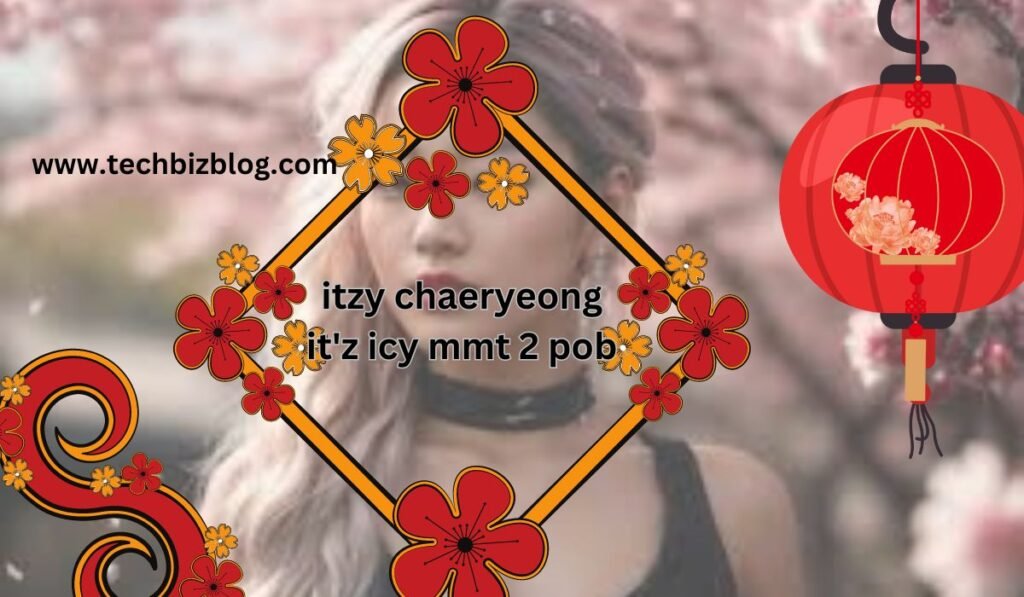 Itzy chaeryeong it'z icy mmt 2 pob