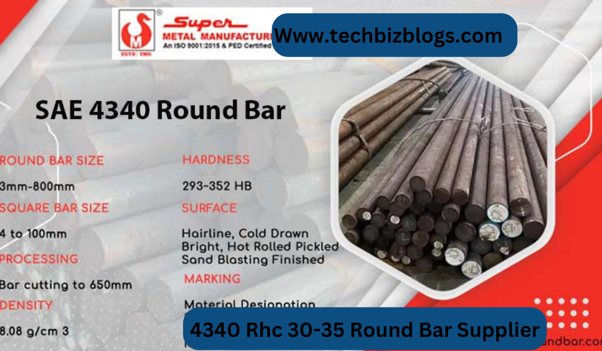 4340 Rhc 30-35 Round Bar Supplier