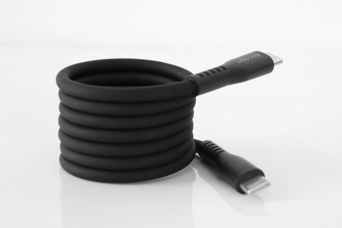 Coiled MaGdget cable