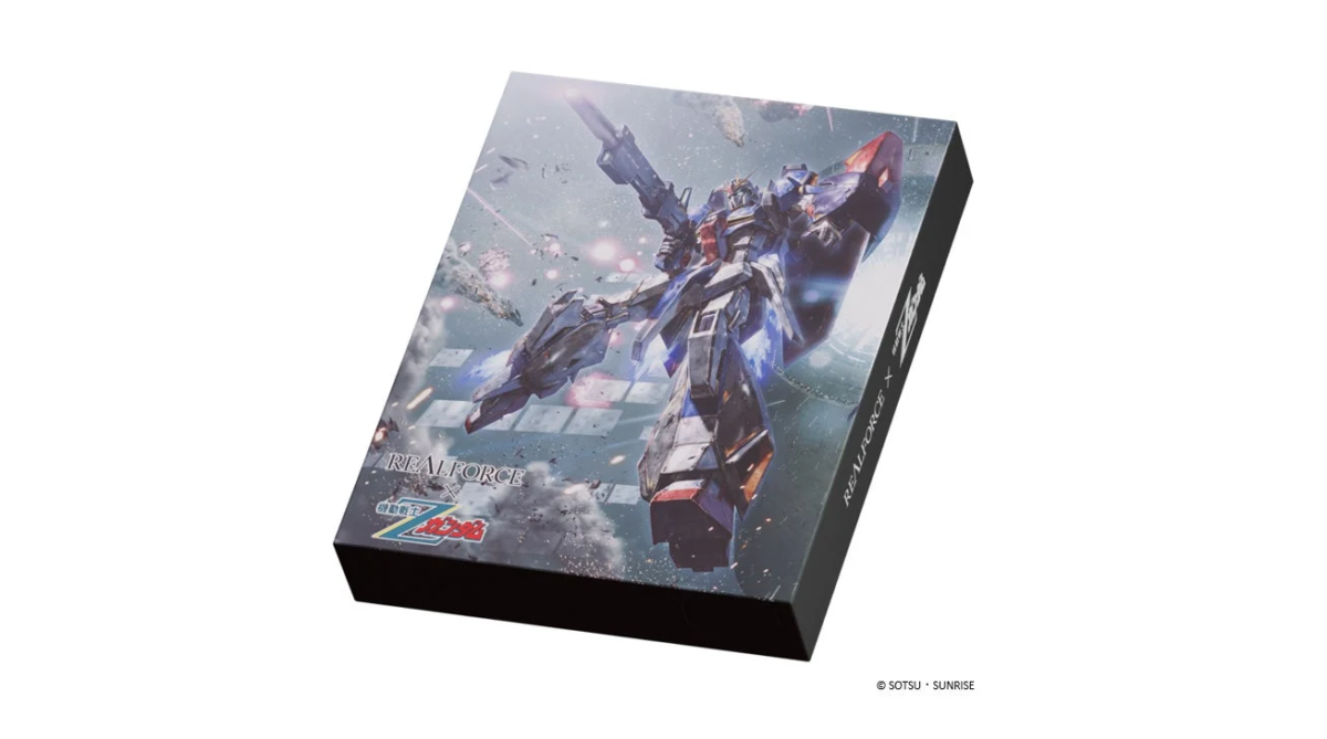 REALFORCE X Mobile Suit Z Gundam package