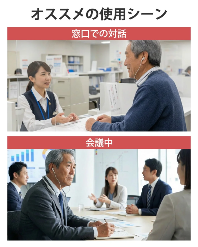 Recommended usage scenes