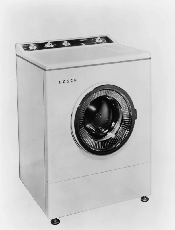 Bosch's first washing machine
