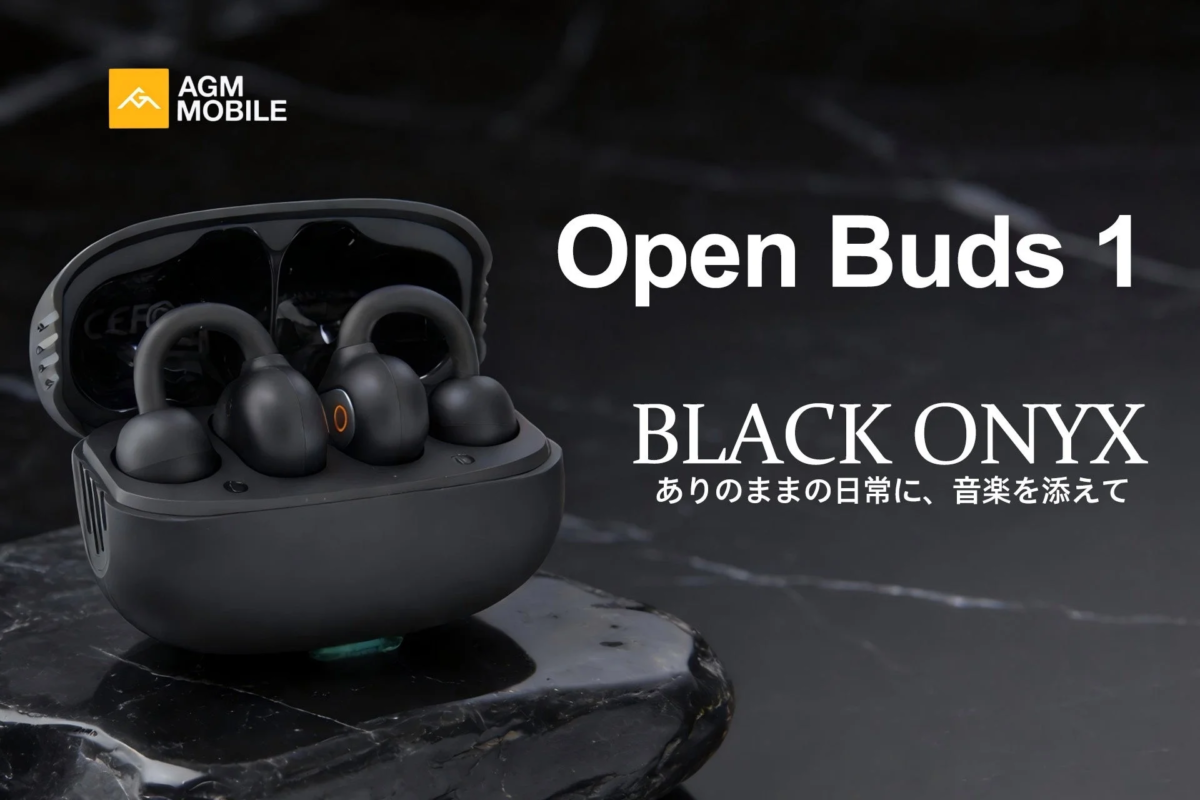 AGM Open Buds 1 BLACK ONYX