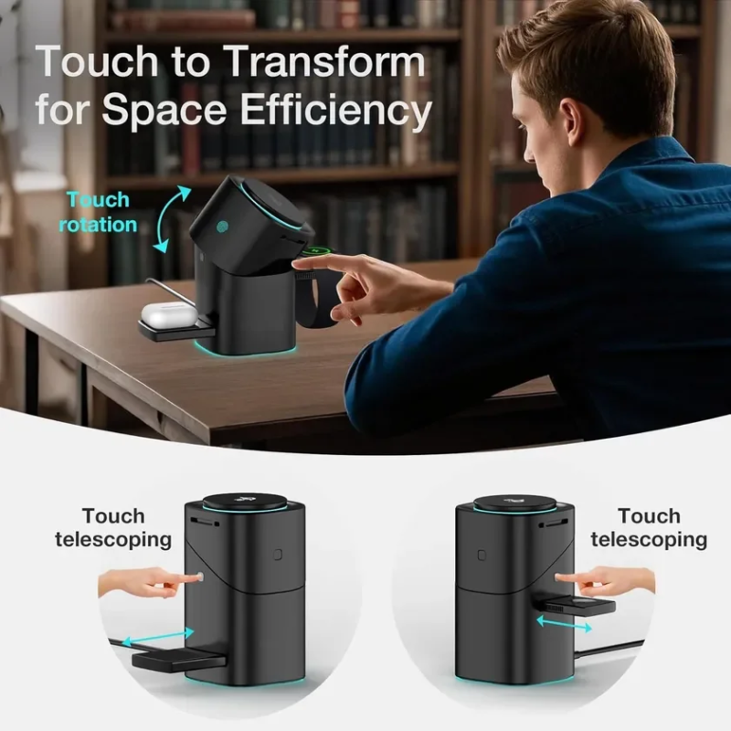 Touch to Transform for Space Efficiency