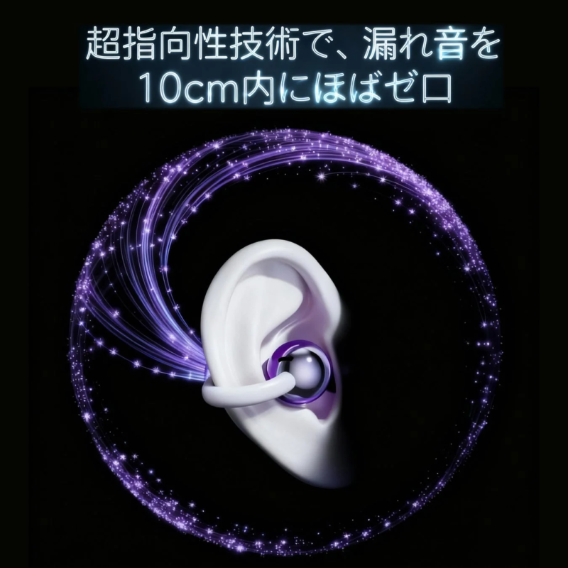 Ear with directional acoustic technology