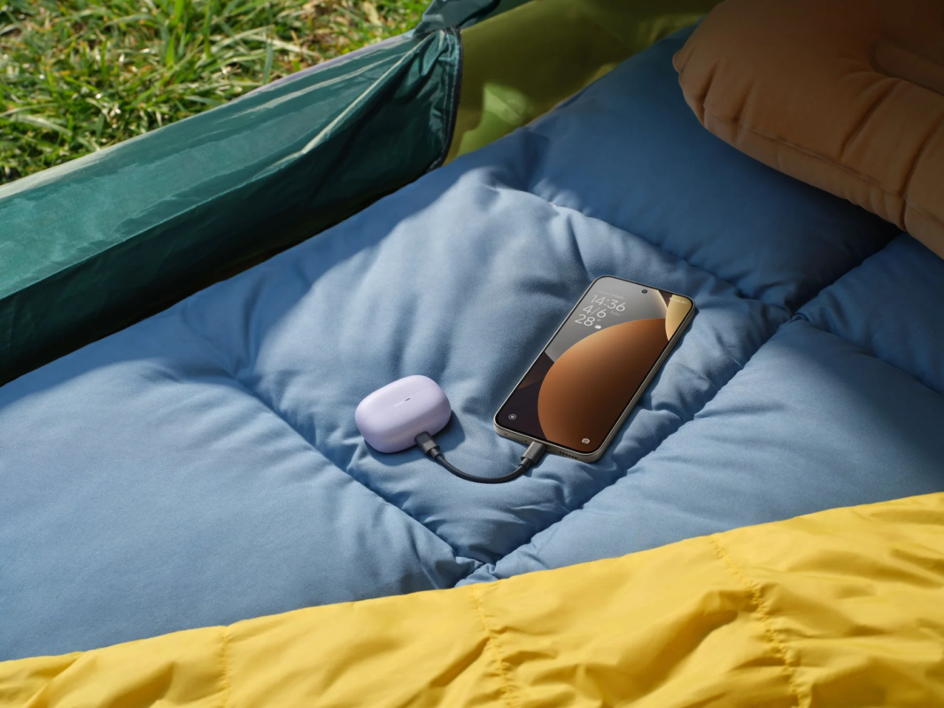 Smartphone Charging in Tent