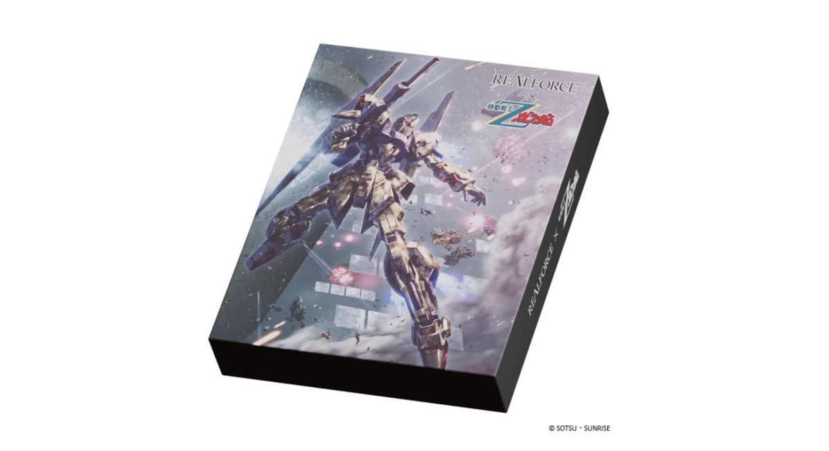 REALFORCE x Mobile Suit Z Gundam package