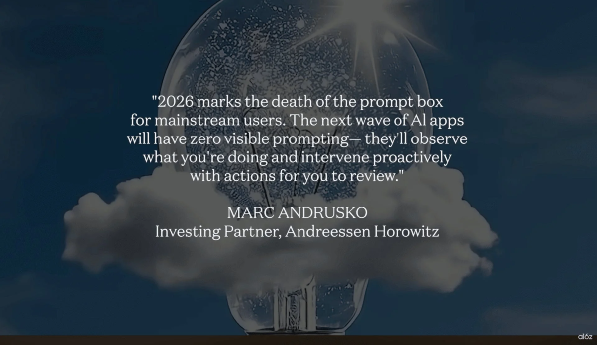 Quote about 2026 and AI apps