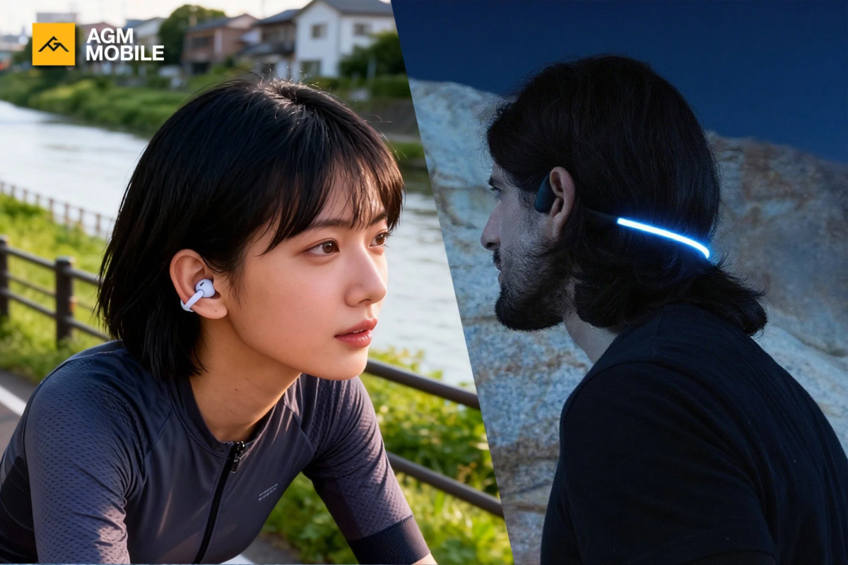 AGM MOBILE headphones and earphones