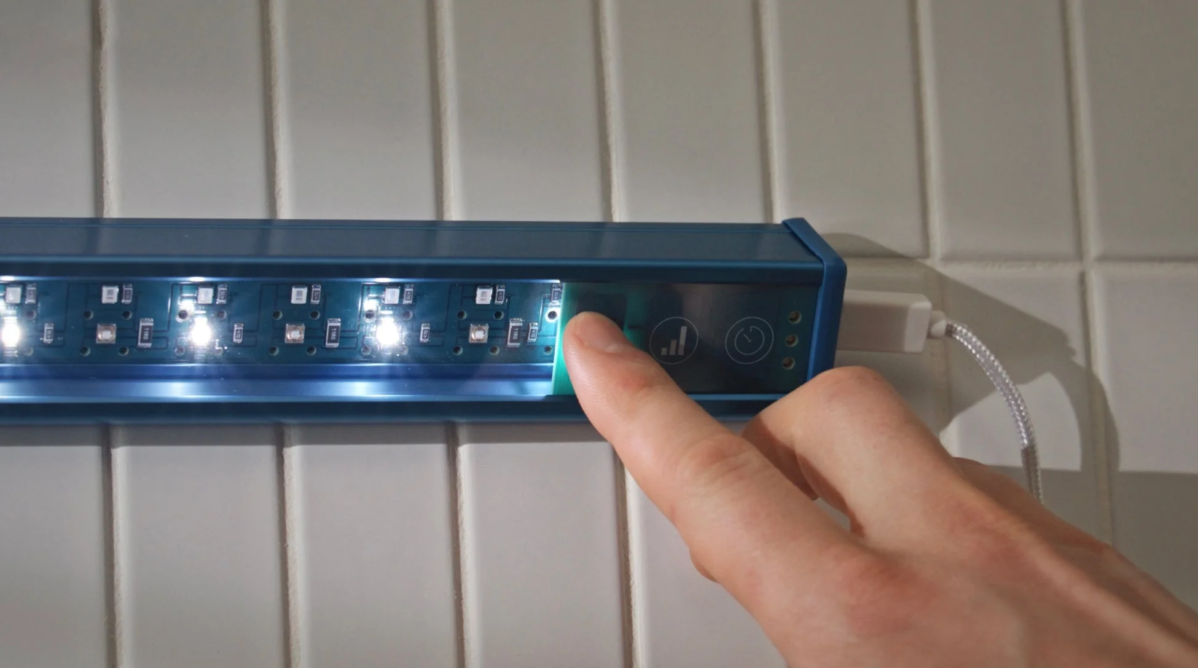 Puribar one-button operation