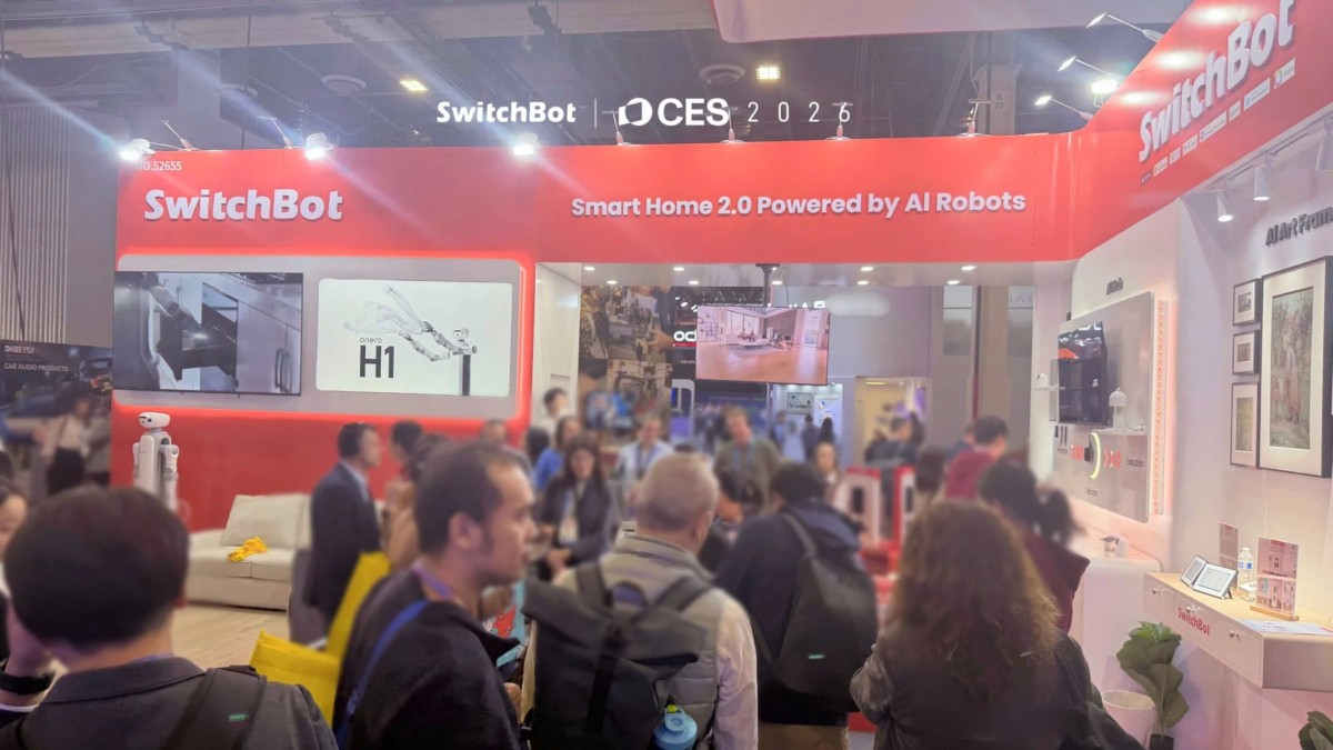 SwitchBot CES 2026 Booth Overview