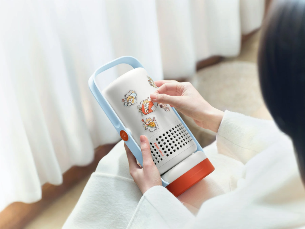 Nova with Cat Sticker