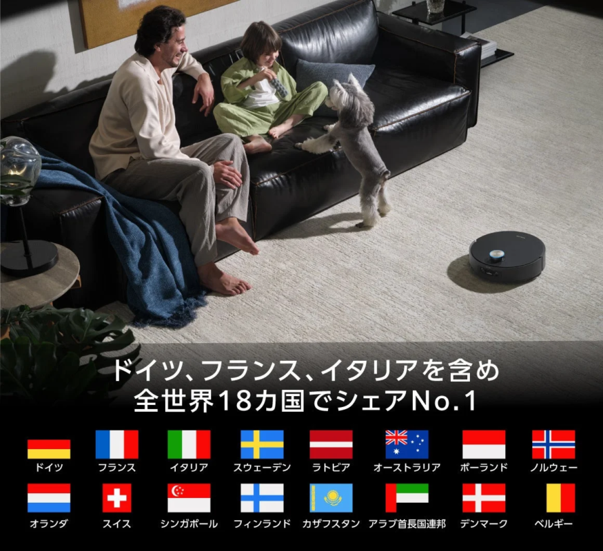 Robot vacuum cleaner, global share