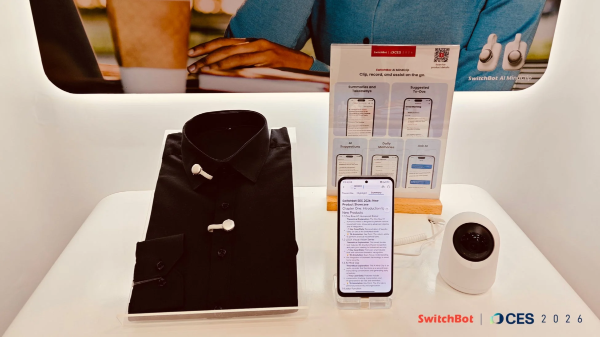 AI MindClip Wearable Device