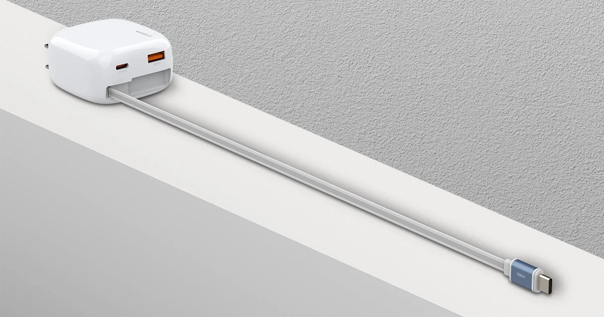 65cm retractable USB-C cable