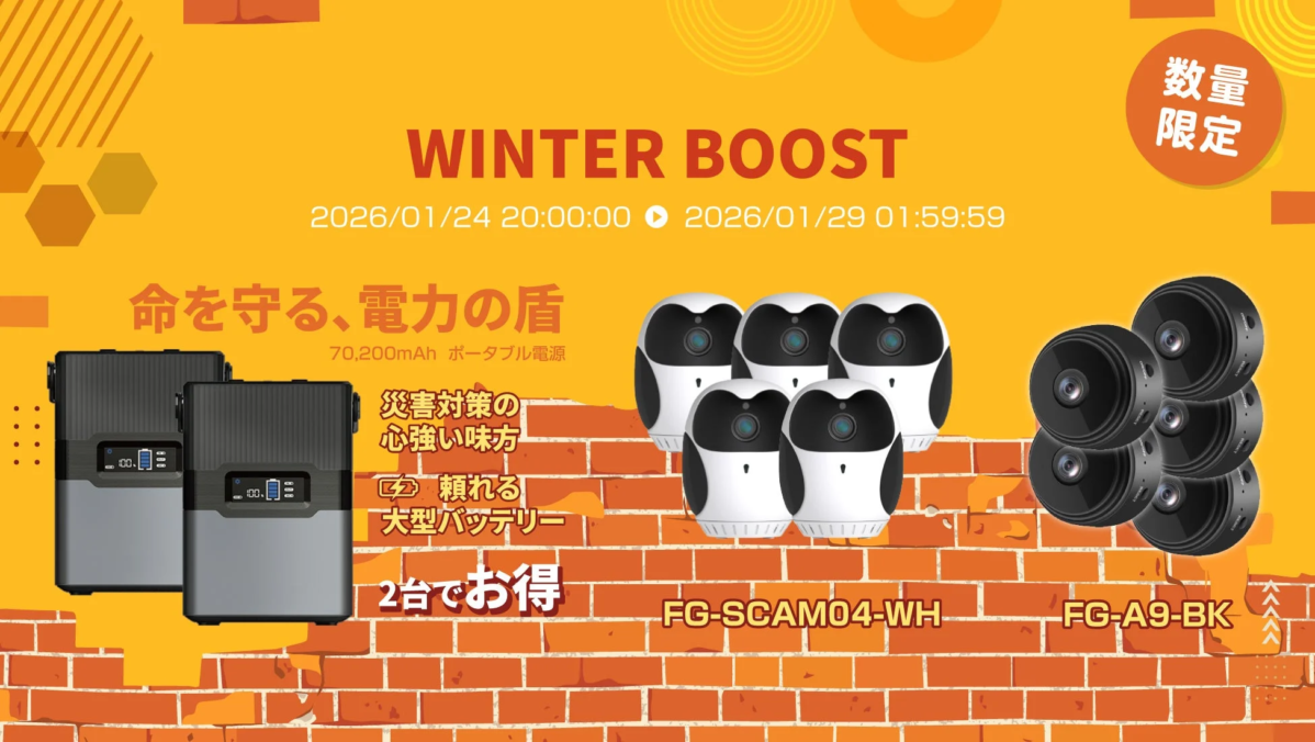 Portable Power Supply and Security Cameras