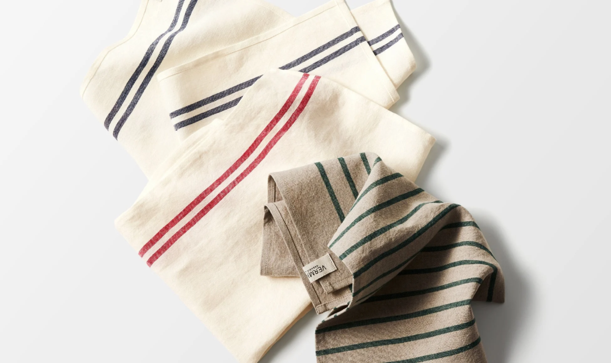 Linen kitchen towels