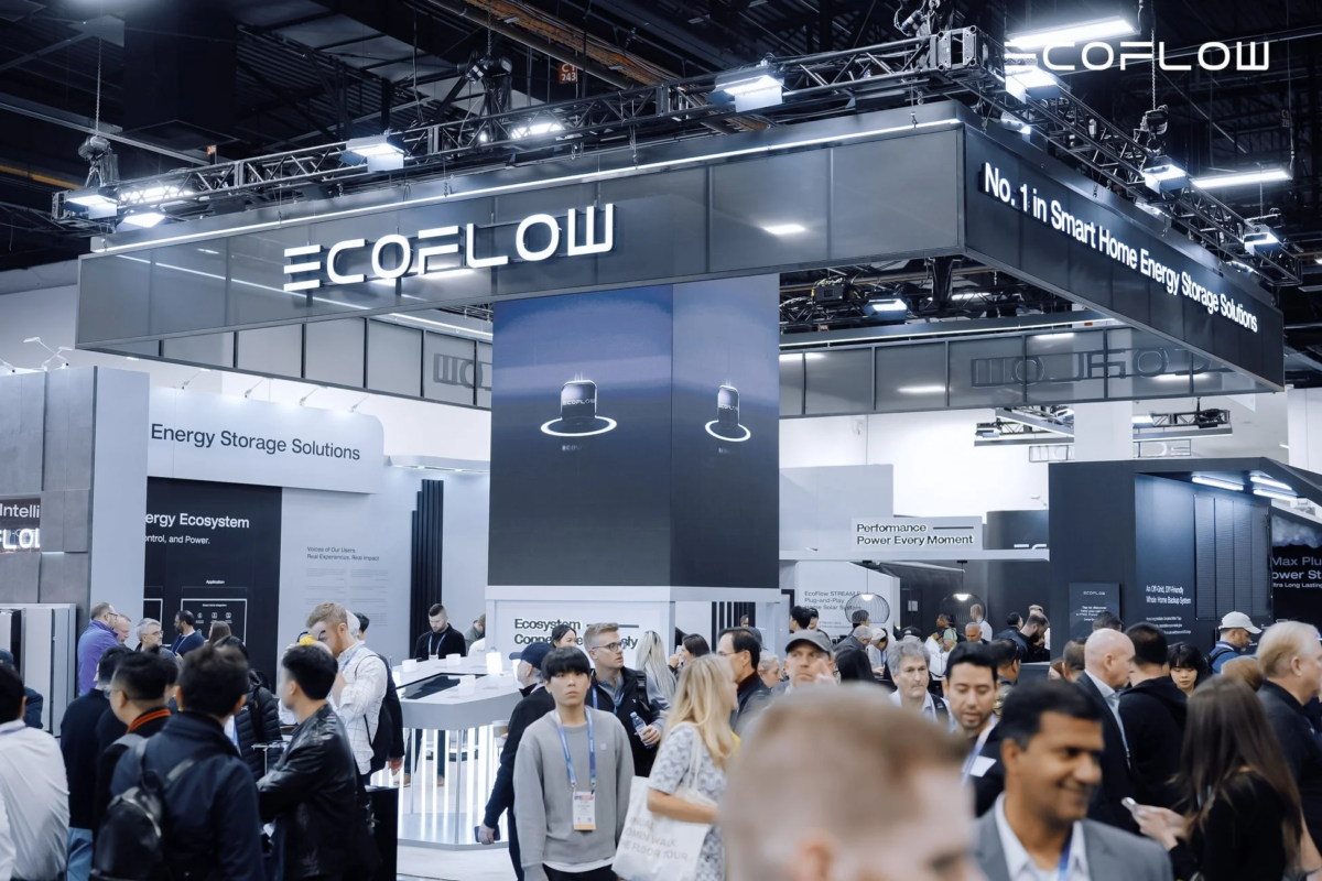 EcoFlow CES Exhibit