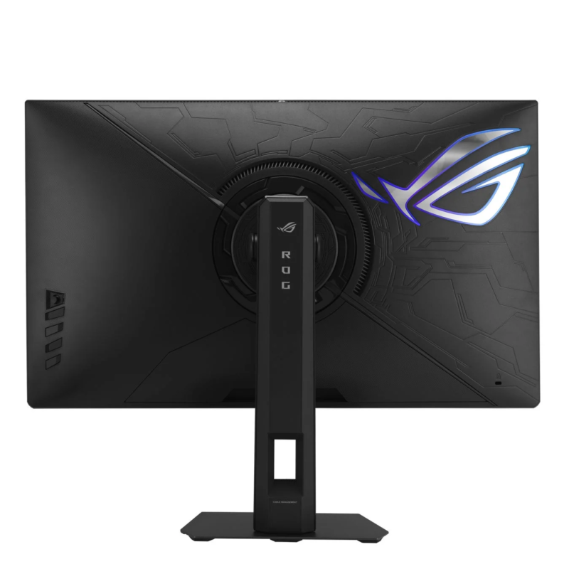 ROG Monitor Rear View with Cable Management