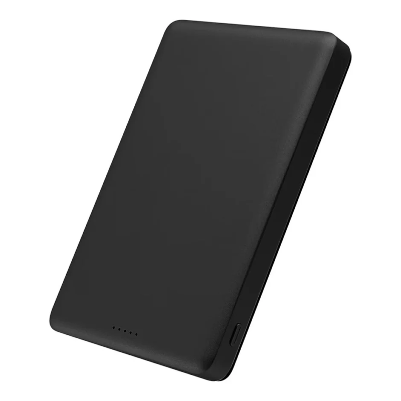 Wireless 5,000mAh Black Mobile Battery