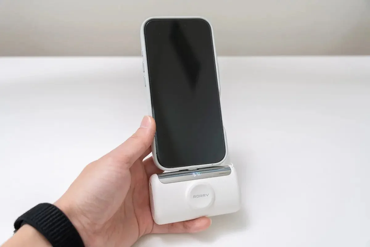 RORRY D5-10000 directly connected to iPhone