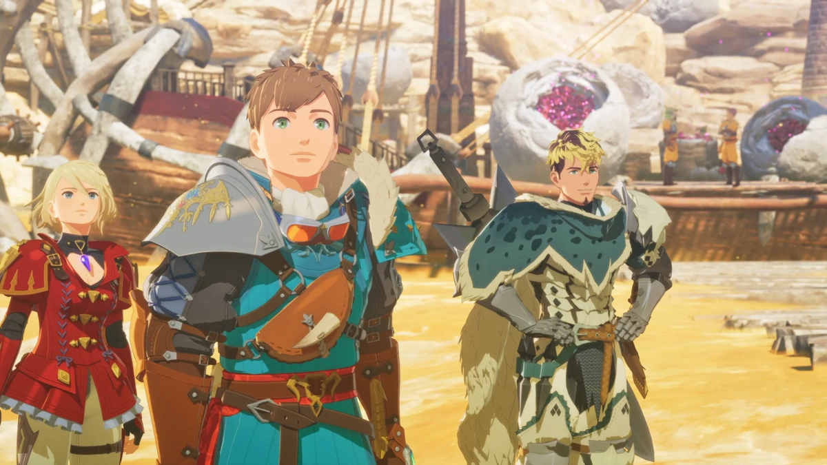 Monster Hunter Stories 3: The Fated Twins Key Art