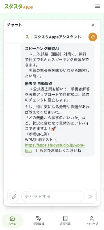 Stasta Apps Chatbot Explaining Features