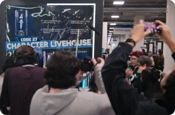 CODE27 Character Livehouse event