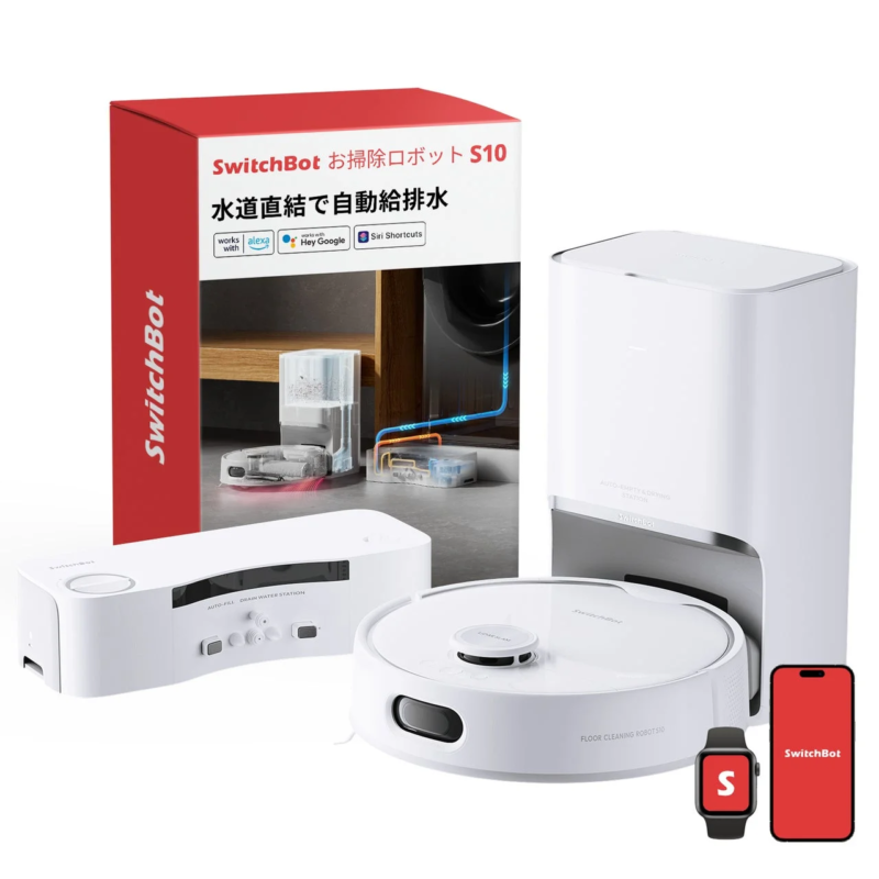 SwitchBot Robot Vacuum S10