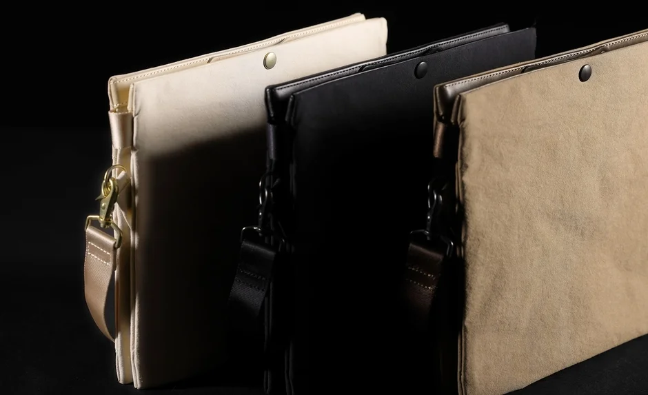 Multiple bags illustrating product line or variations