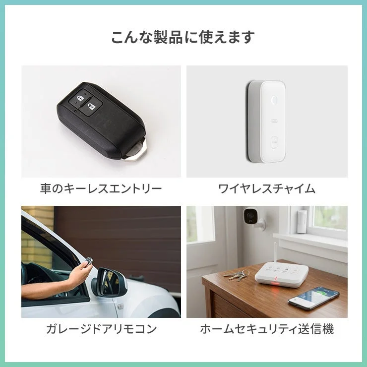 Enevolt Basic 12V23A Alkaline Battery Usage Examples