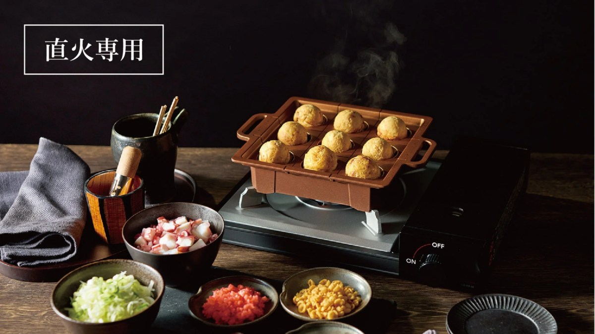 Direct flame Takoyaki Meister Plate