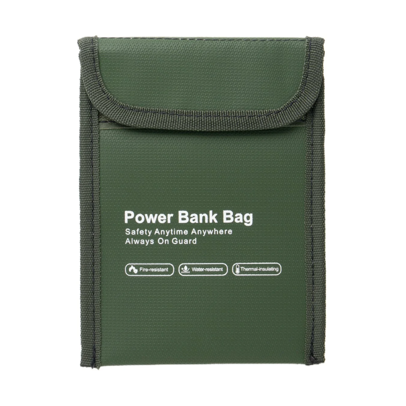 Mobile Battery Case - Green