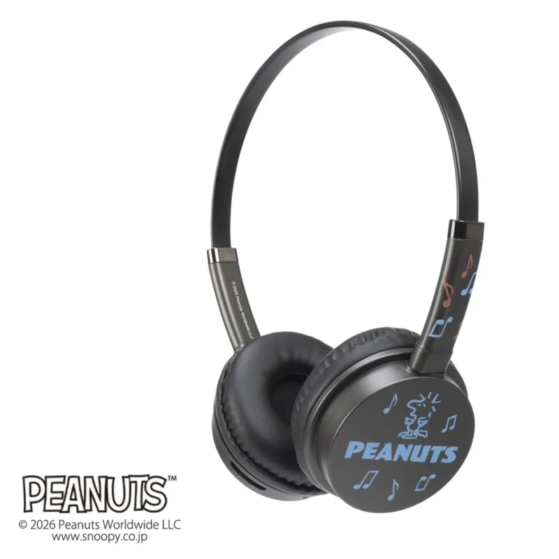 Black Snoopy Headset