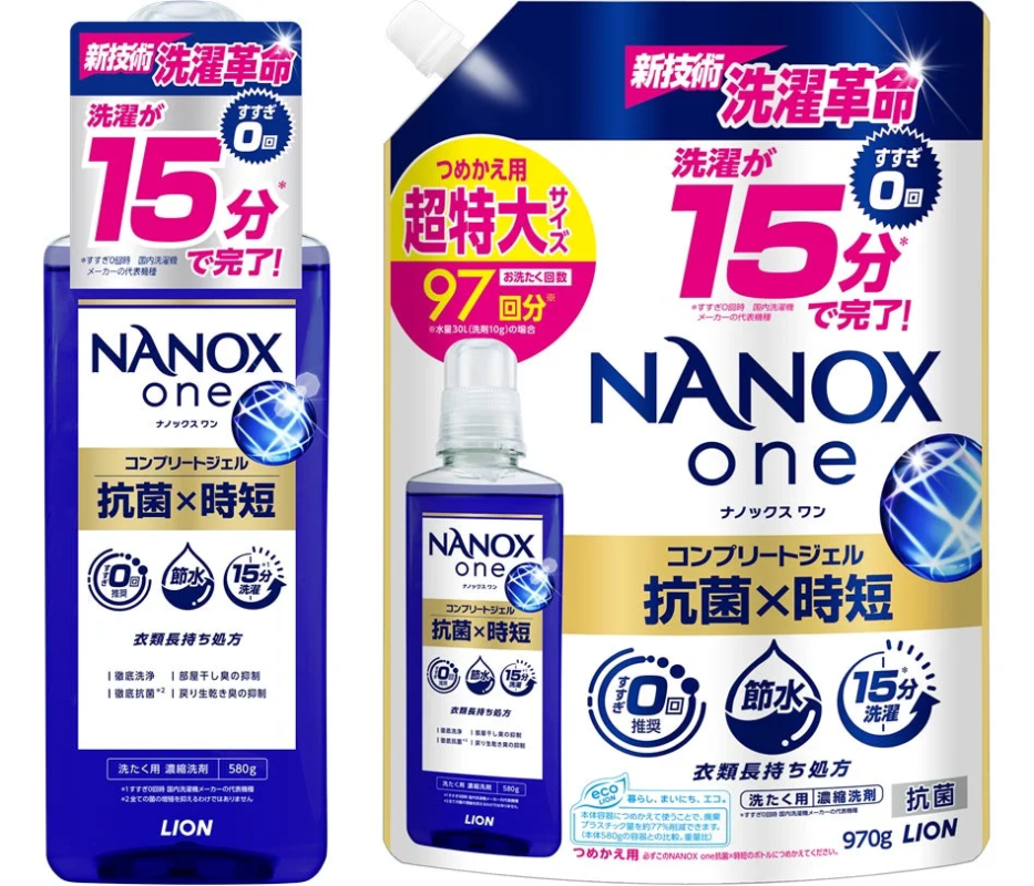 NANOX one Antibacterial x Time-Saving Product Lineup