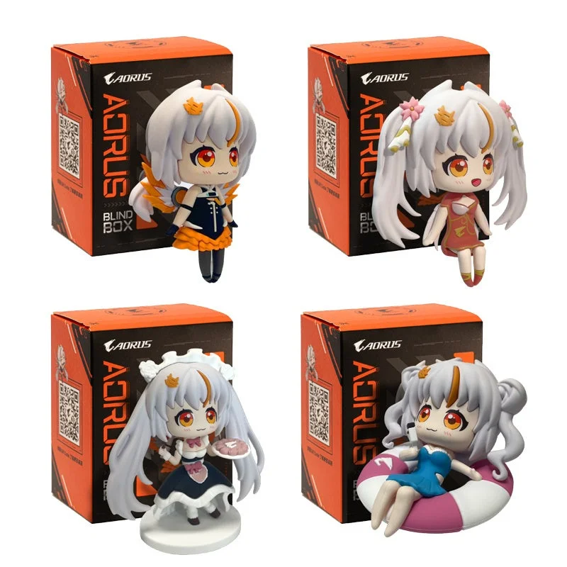 AORUS Blind Box with four chibi character figures