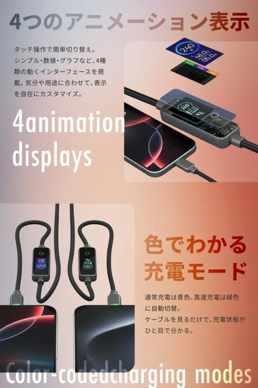 Color-Coded Charging Modes