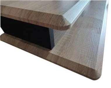 Close-up of the stand's material