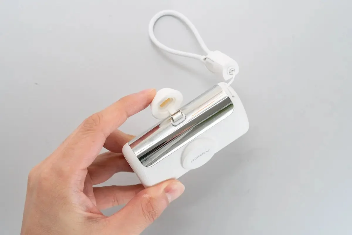 Close-up of USB-C connector