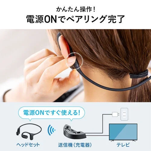Easy operation diagram: Power ON for pairing