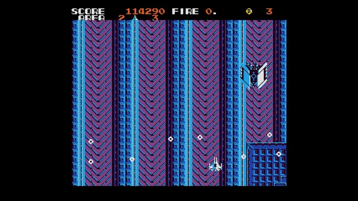 ZANAC EX MSX2 In-game Screenshot