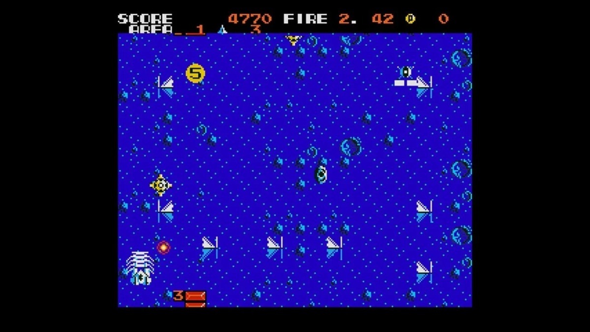 ZANAC EX MSX2 Gameplay Screenshot