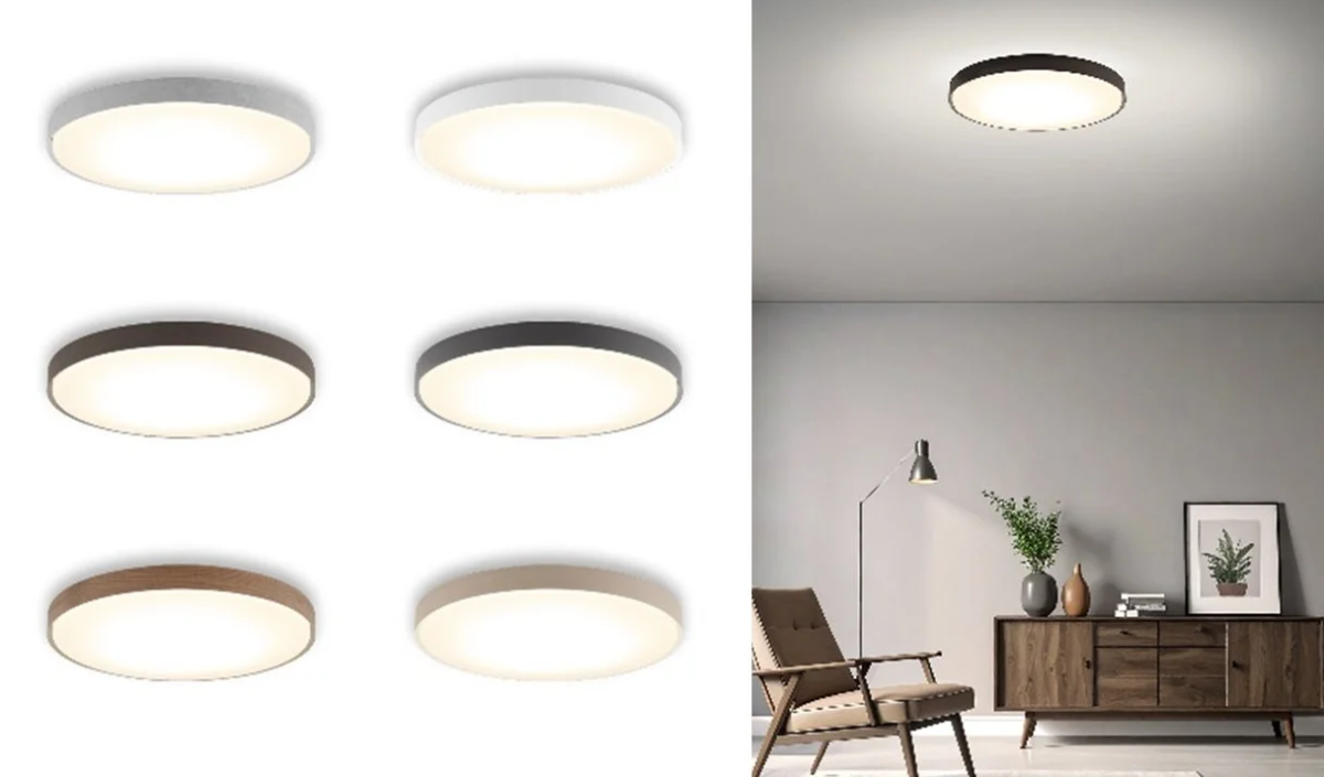 LED Ceiling Light Design Frame 6 Types