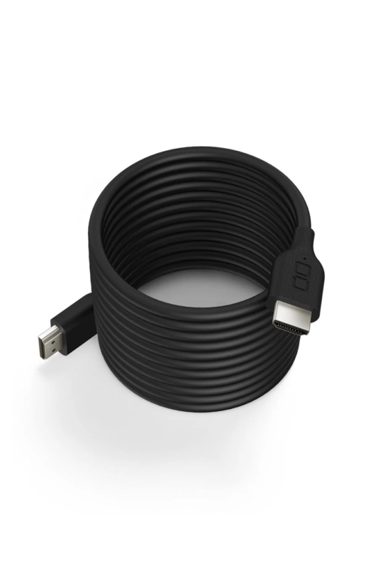 Spiral Silicone Cable HDMI to HDMI 2m