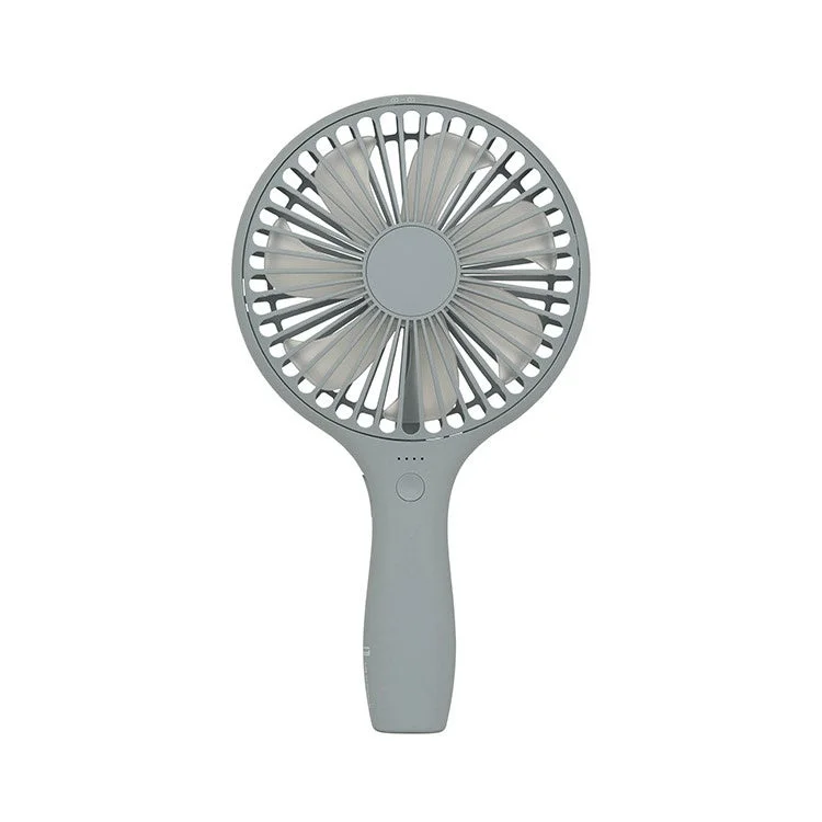 The Uchiwa Handy Fan in Smoky Blue color