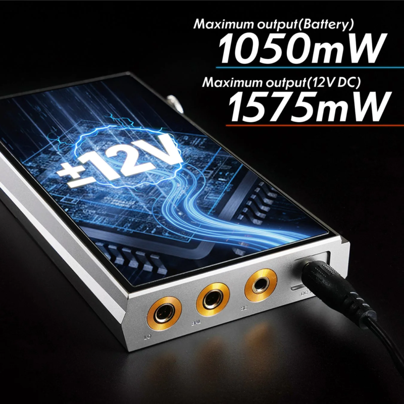 Maximum output power (Battery and 12V DC)