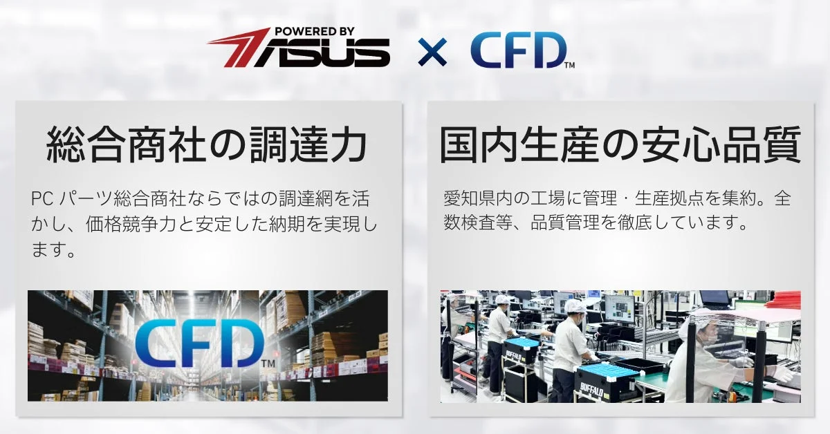 CFD Sales and ASUS Collaboration