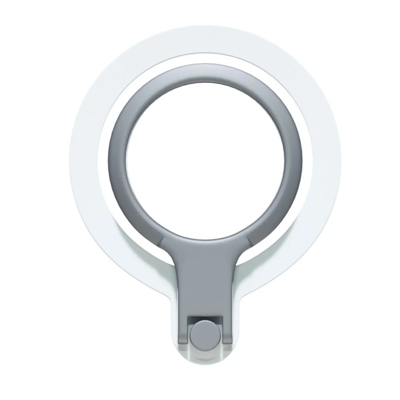 White MagSafe-Compatible Ring Holder from another angle
