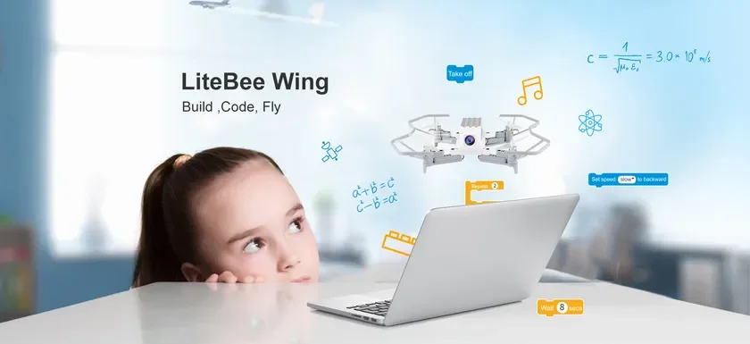 LiteBeeWing Educational Programming Drone