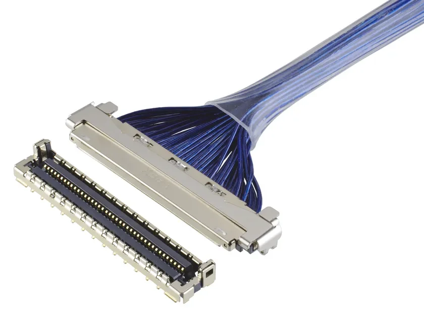 Fine coaxial connector "CABLINE(R)-UM"